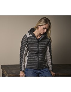 T-9611-Womens Hooded Outdoor Crossover Jacket 2